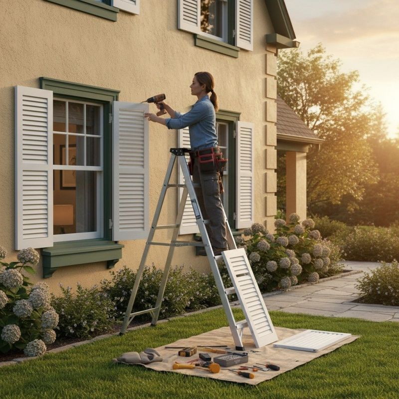 Shutter Latch Replacement in Littleton, CO