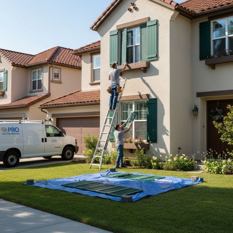 Shutter Handle Repair in Overland Park, KS